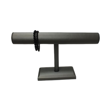 7"H Single T Bar- Steel Grey