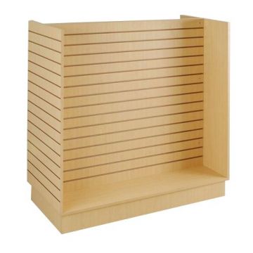 Slatwall H Merchandiser- Maple 