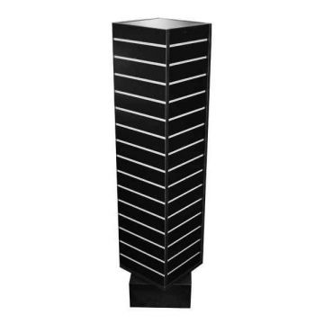 SLATWALL ROTATING TOWER-BLACK