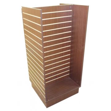 SMALL SLATWALL H MERCHANDISER-CHERRY