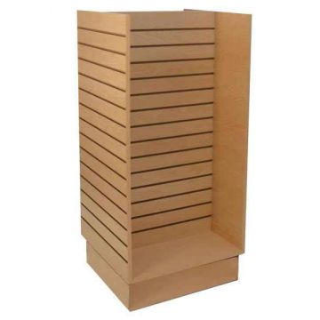 SMALL SLATWALL H MERCHANDISER-MAPLE