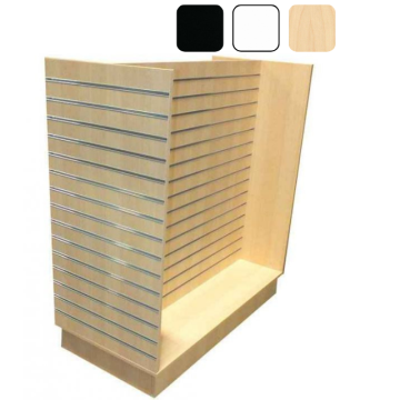 Slatwall With Metal Inserts