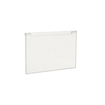 Acrylic Sign Holders For Grid And Slatwall-  5-1/2Hx7W