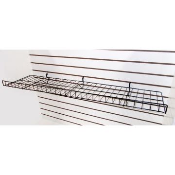 All Purpose Wire Shelf 12"D X 46"L Black