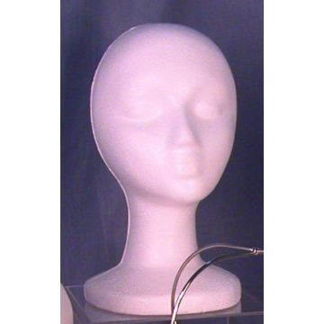 Styrofoam Female Head