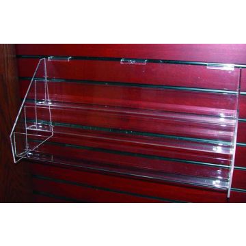 S/W ACRYLIC 3 TIER 24" SHELF