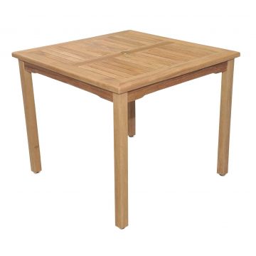 Teak Square Dining Table