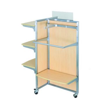 Luna 3 Way Merchandiser- Maple
