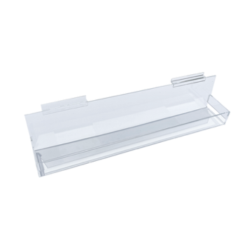 Acrylic Slatwall Shelf