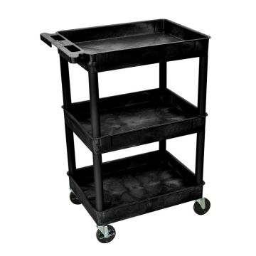 UTILITY CART WITH STORAGE TUBS