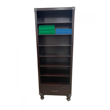 Wall Storage Cabinet - Dark Mahogany