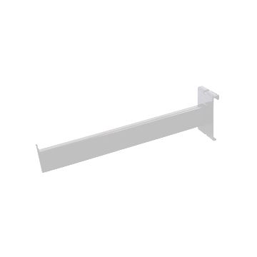 12" RECTANGLE STRAIGHT ARM FACEOUT-WHITE