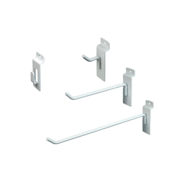 Slatwall Hooks - White