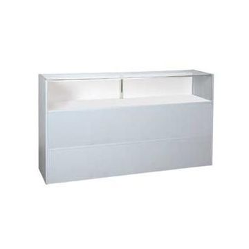 70" Jewelry Showcase - White Sku:9028Kd