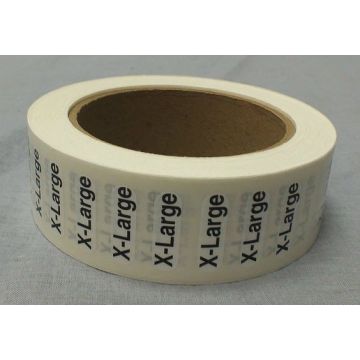 WRAPPER LABELS- XLARGE