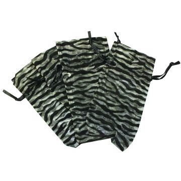 Zebra Organza Bag