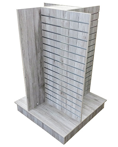 slat wall display fixtures