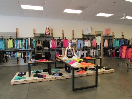 Sports Bras Display, Modell's Sporting Goods Store Interior, NYC