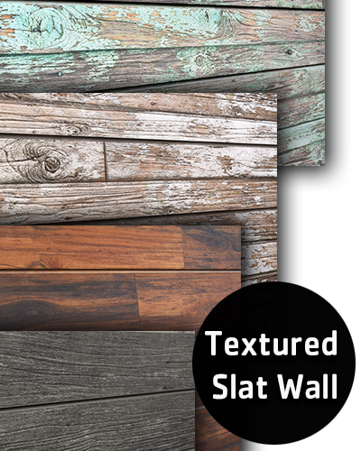 Textured Slatwall