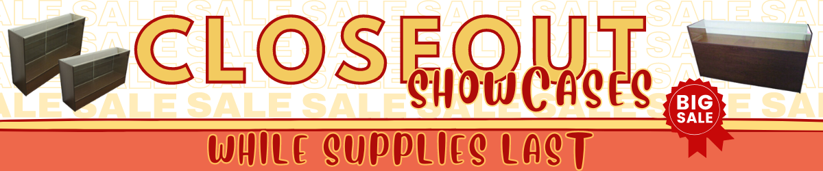 dark walnut showcase on sale now